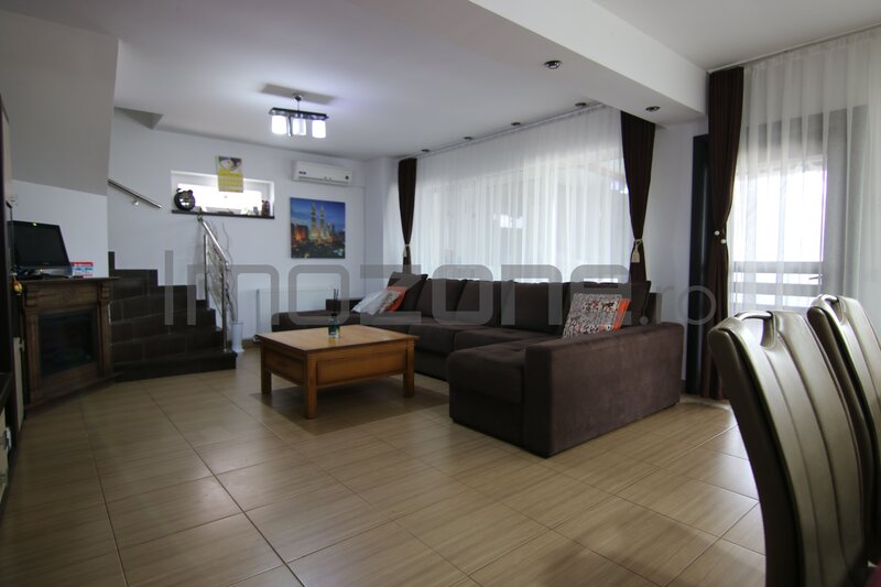 Dragomiresti-Vale, vila P+1, 6 camere, 4 bai, 224 mp utili, teren 511 mp